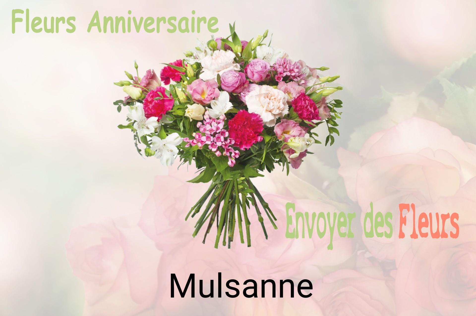 Bouquet de fleurs d’anniversaire livré à Mulsanne