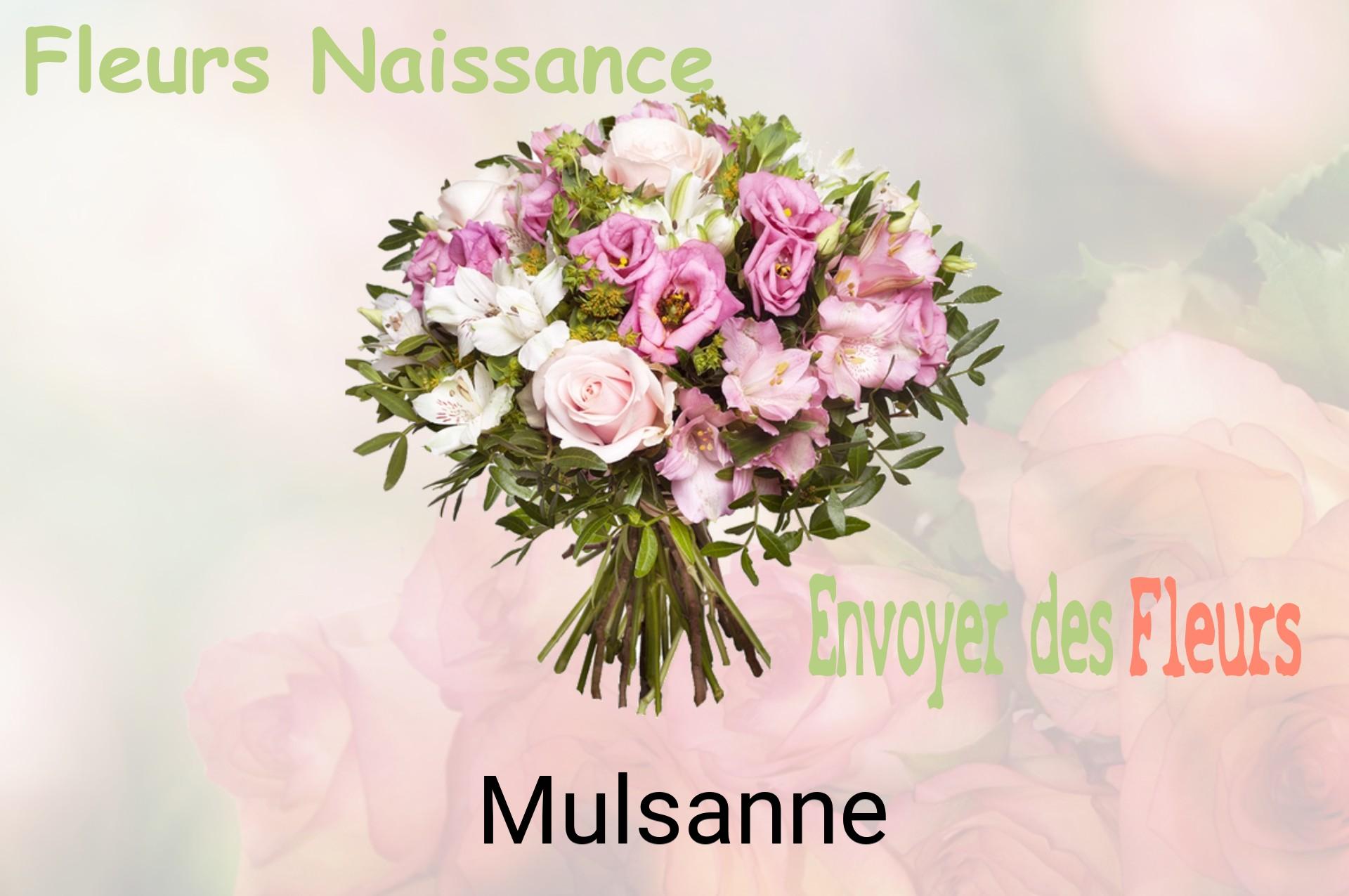 Bouquet de fleurs de naissance livré à Mulsanne